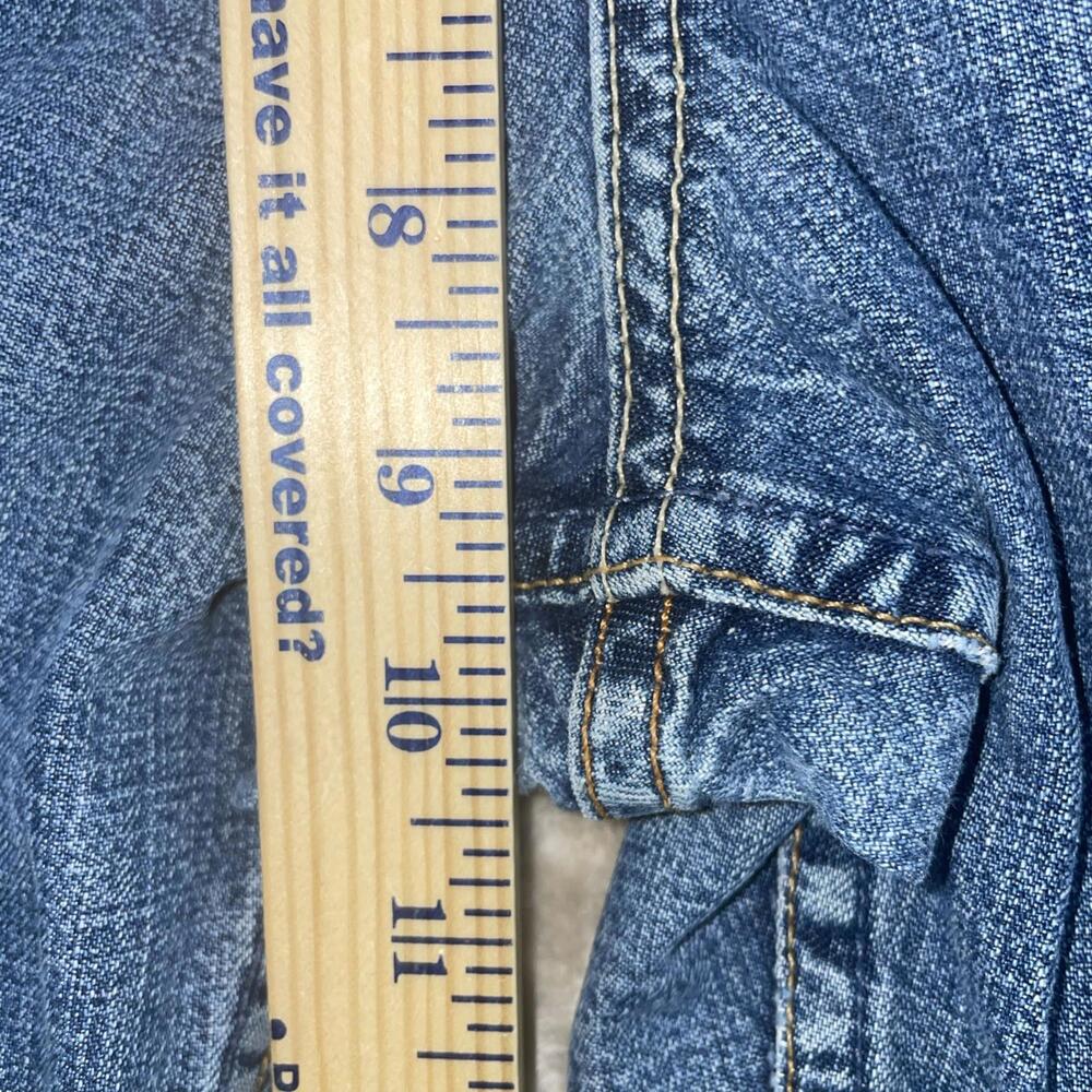 Lucky Brand Dungarees Jeans By Gene Montesano Women’s Size 12/31 (34Wx32L Actual - Picture 8 of 16